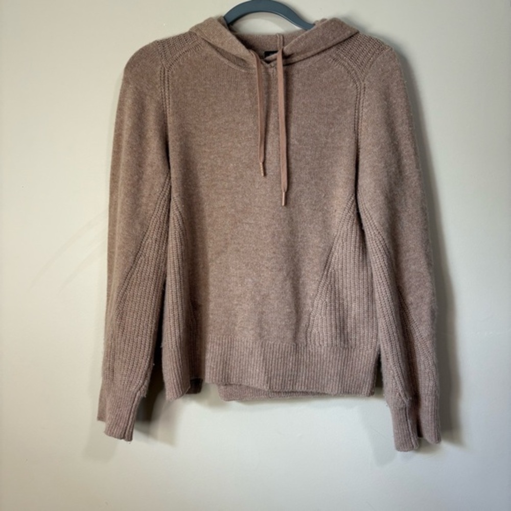 rag & bone Taupe Cowl Neck Sweater